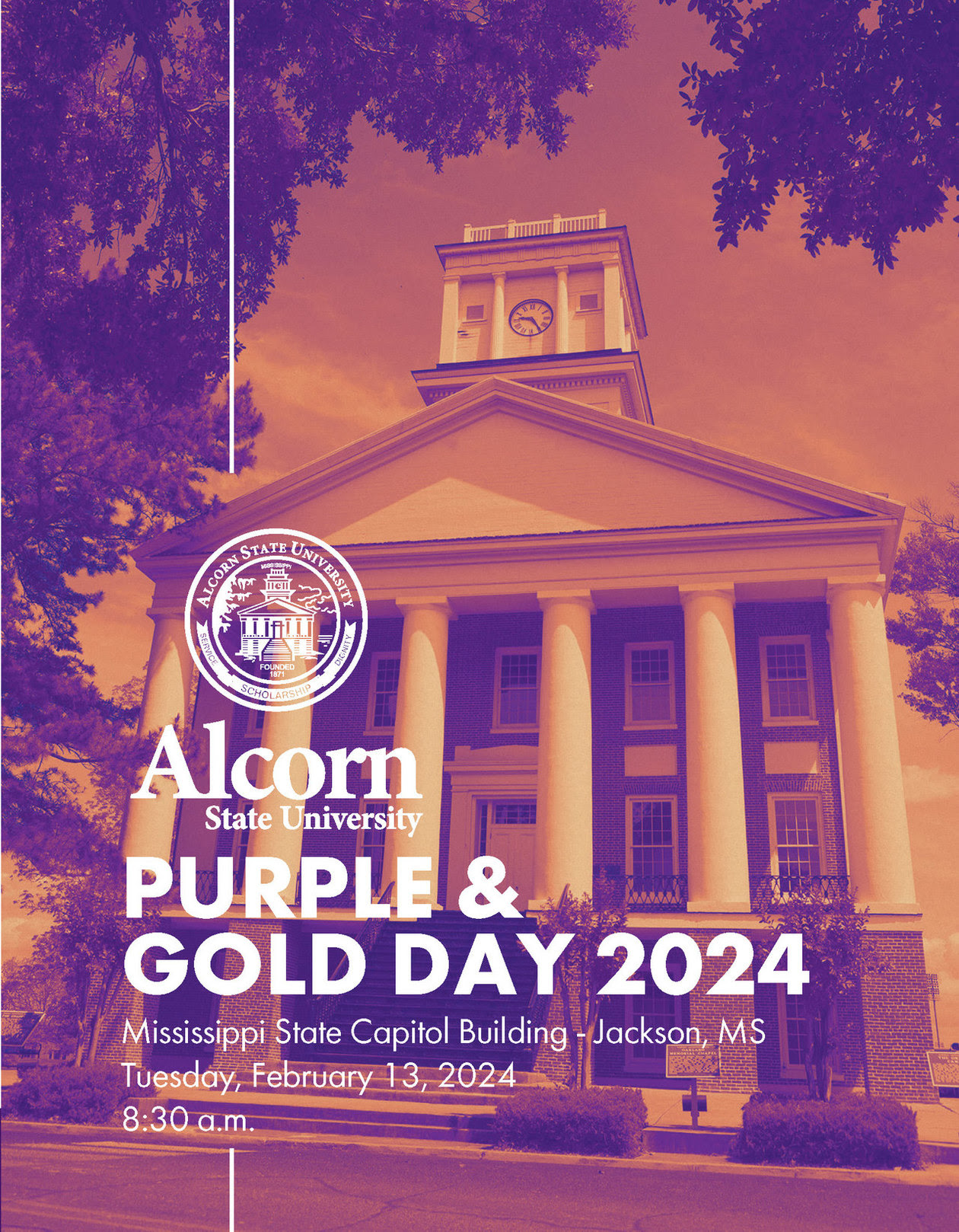 Purple & Gold Day On The Hill Alcorn State University National Alumni